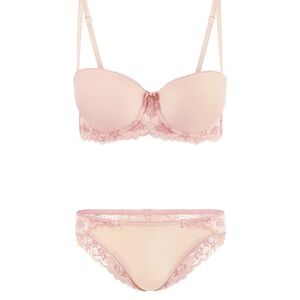 NWT AdoreMe Lingerie Bra and Panty Set size 36DDD thong M medium